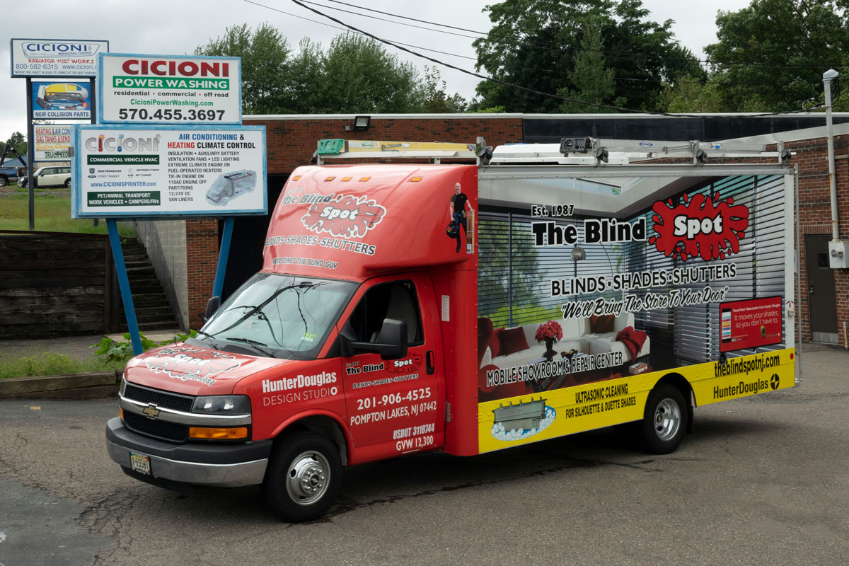 Box Truck rear cargo HVAC heating system installation Sprinter