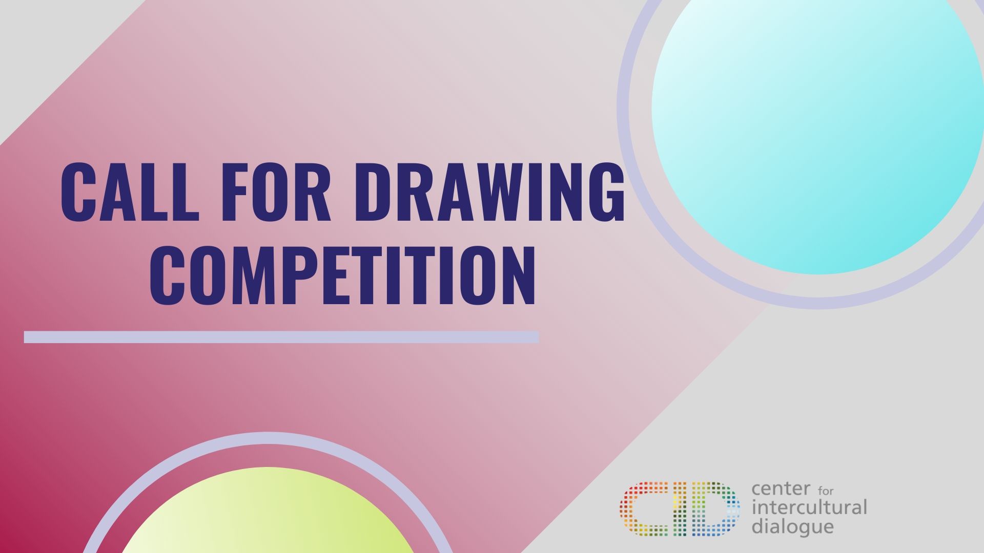 Extended Call for drawing competition CID.MK