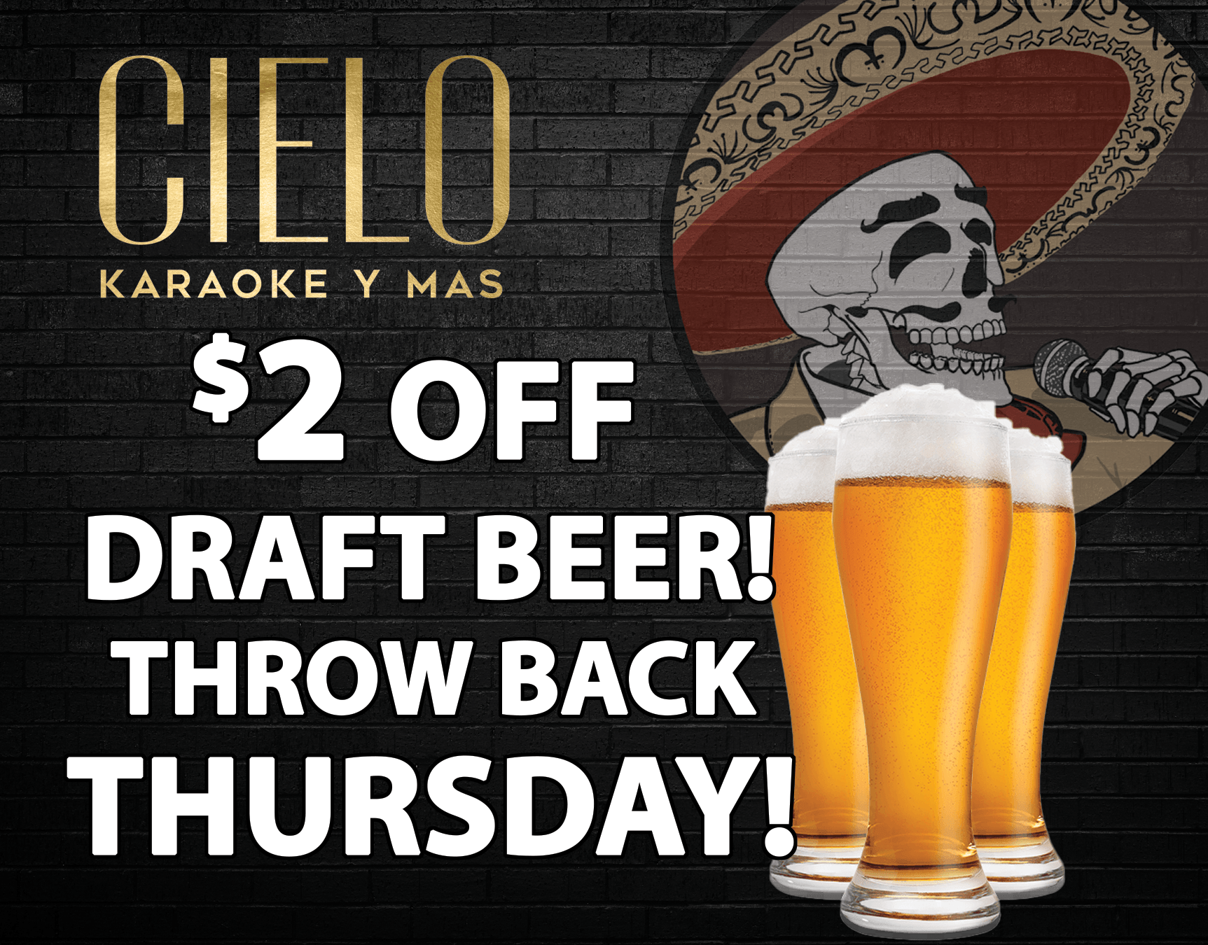 Specials Cielo Karaoke Y Mas Orange County Best Karaoke & Bar