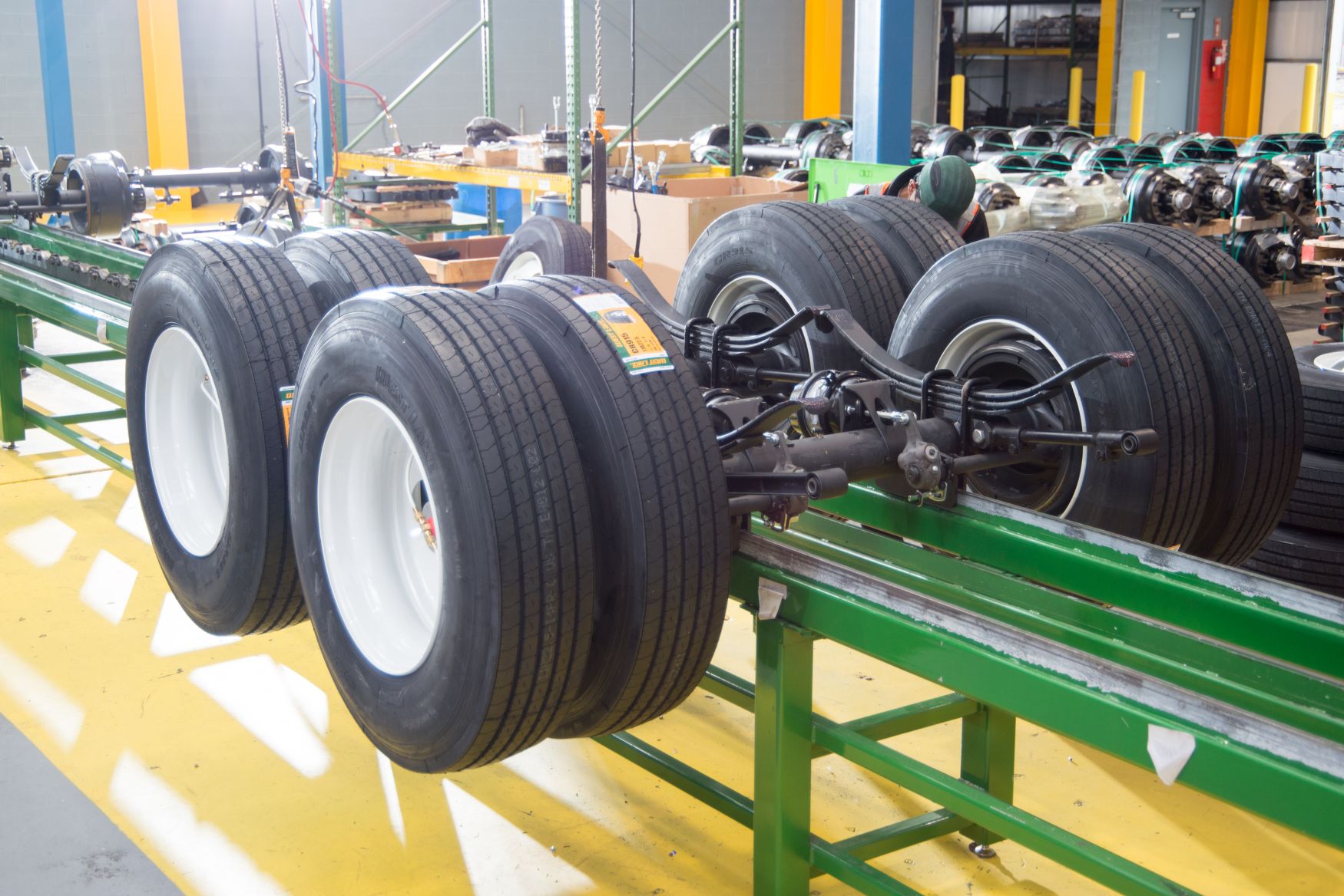 Pioneer 40-53' Extendable Tridem Container Chassis | CIE Manufacturing