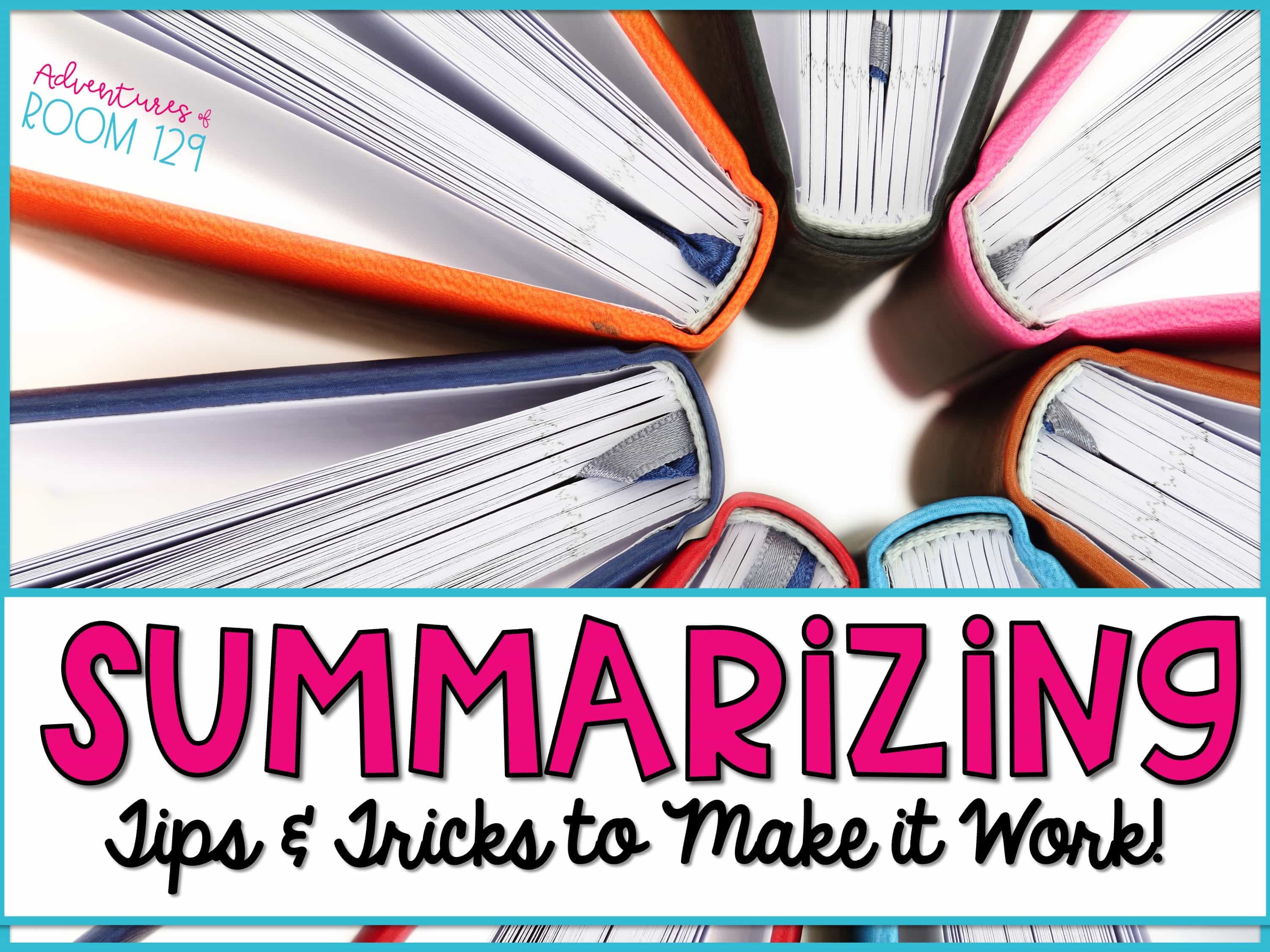 Summarizing Tips and Tricks to Making it Work for Students! EU