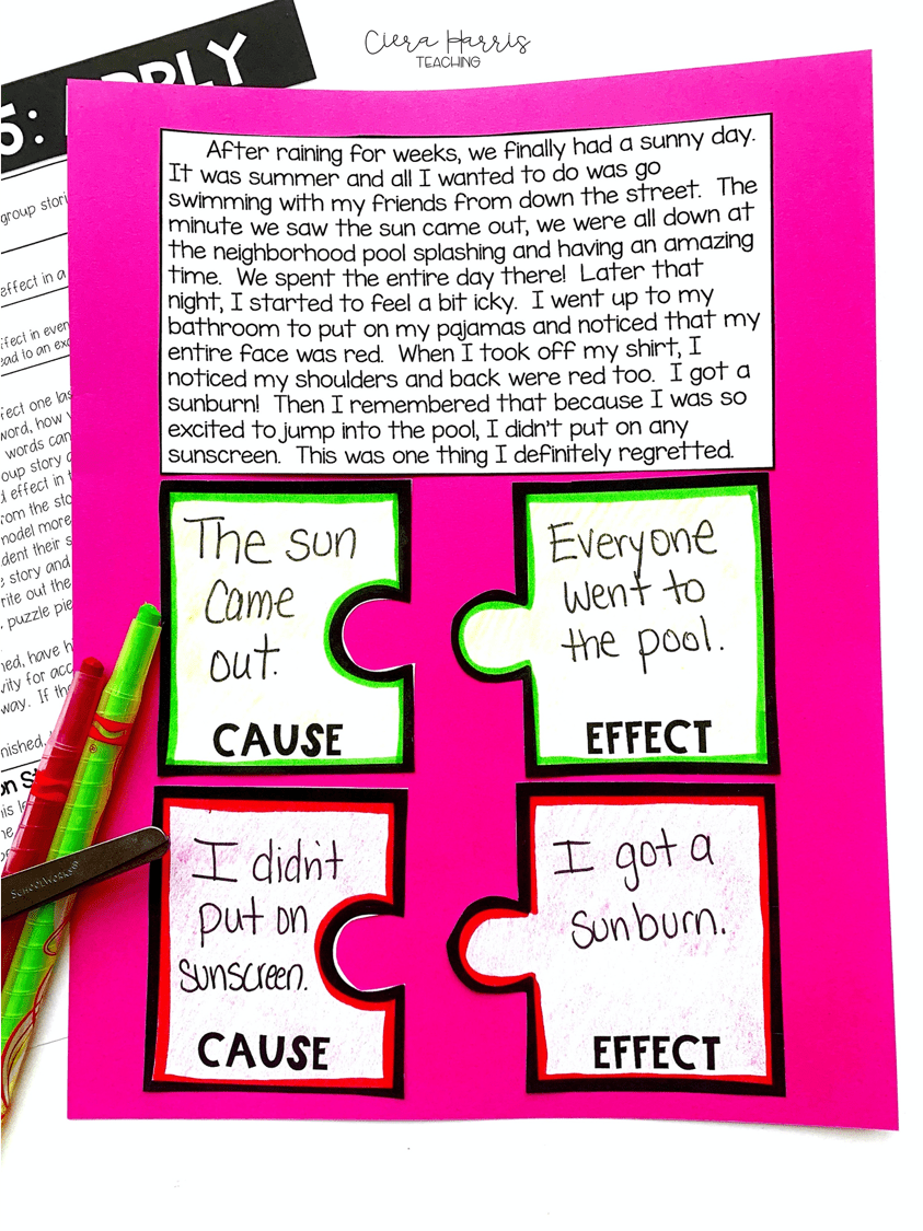 Cause and Effect Activities for the Elementary Classroom