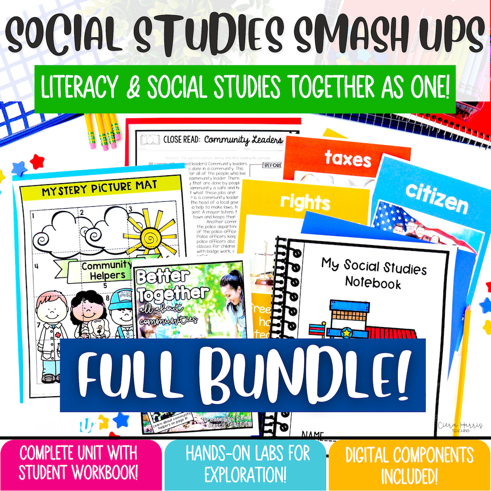 Social Studies Units Bundle Ciera Harris Teaching