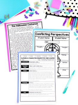 Author and Character Perspective Mini Lessons - Ciera Harris Teaching