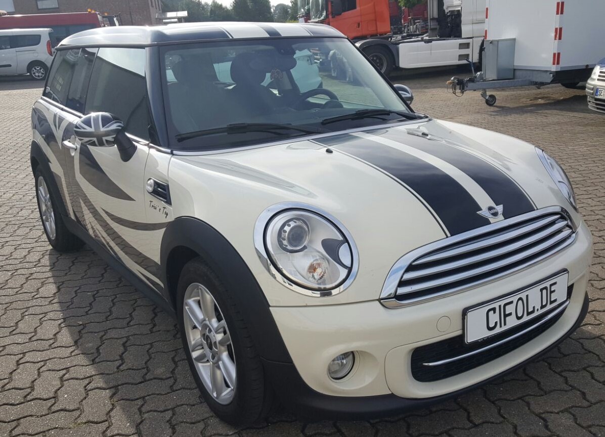 Mini Clubman Union Jack CiFol Werbetechnik