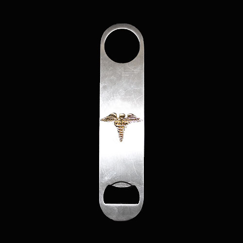 Medical Caduceus Bottle Opener Cigar Cutters by Jim