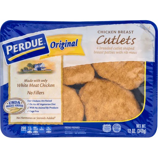 Perdue Breaded Chicken Cutlets CIG Essentials