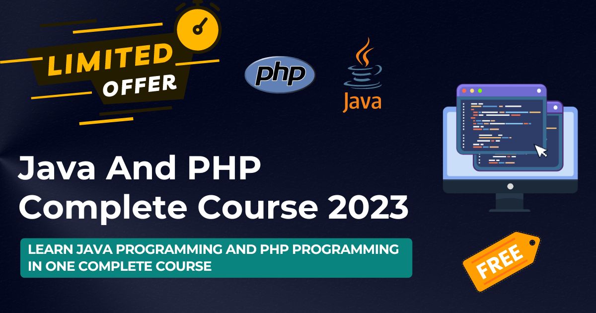 Java And PHP Complete Course 2023 CIGMA Foundation