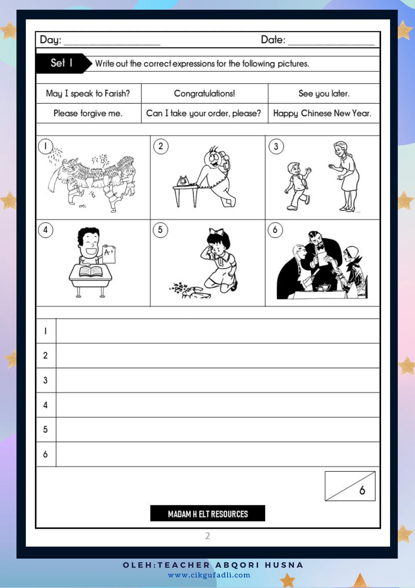 Hasil Kerja In English / Contextual translation of hasil