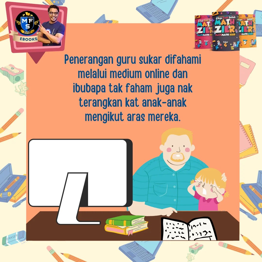 ENAM SEBAB Kenapa anak kita lemah Matematik musim PDPR Cikgu Mohd