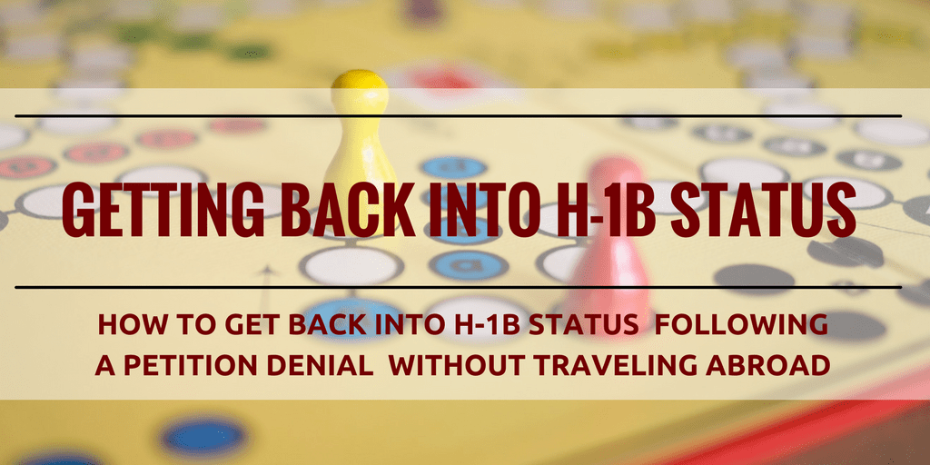 H1b Change Of Status Vs Consular Notification Misbah