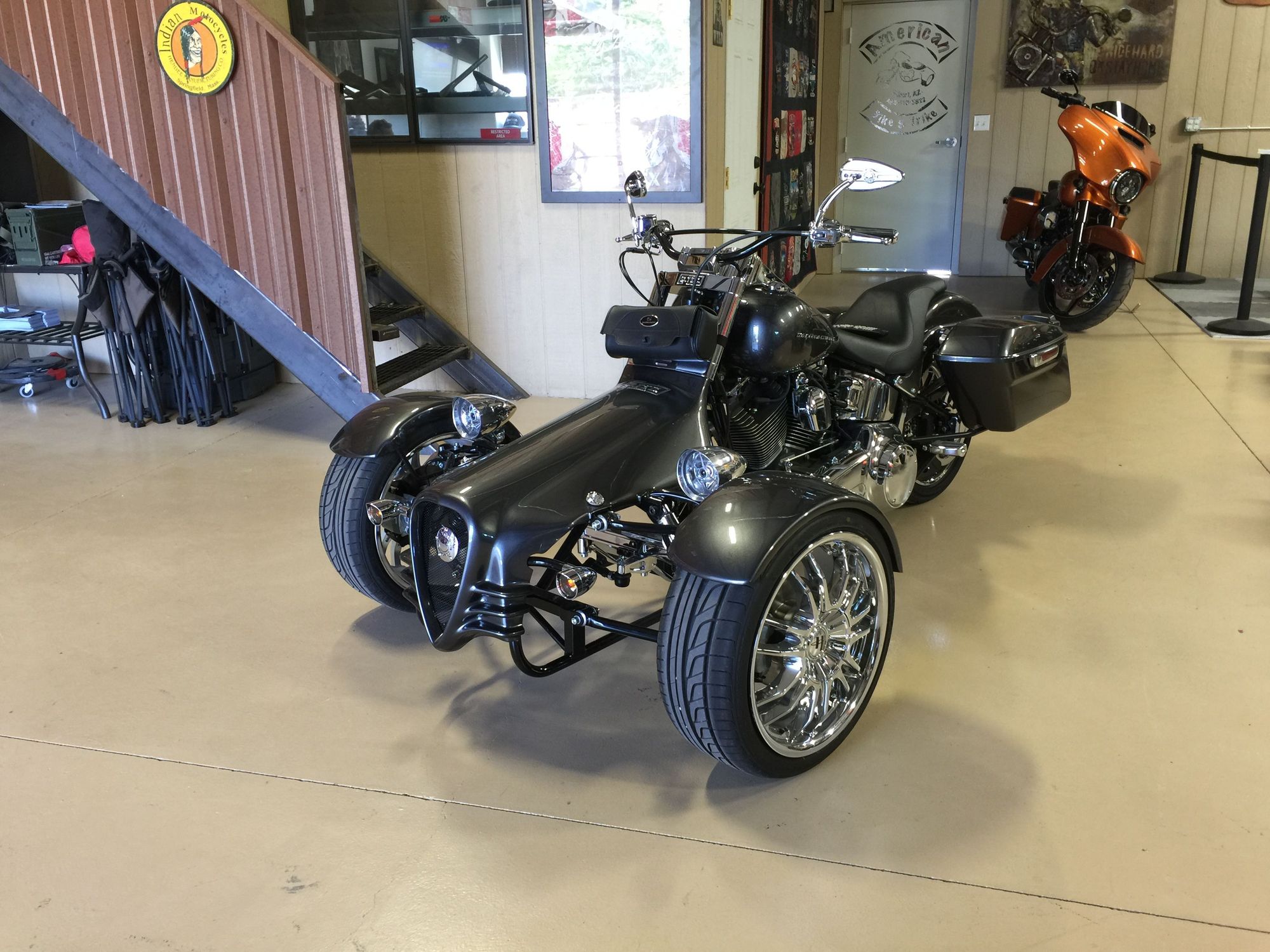Transform Your HarleyDavidson into a "Reverse Trike" with a Tilting