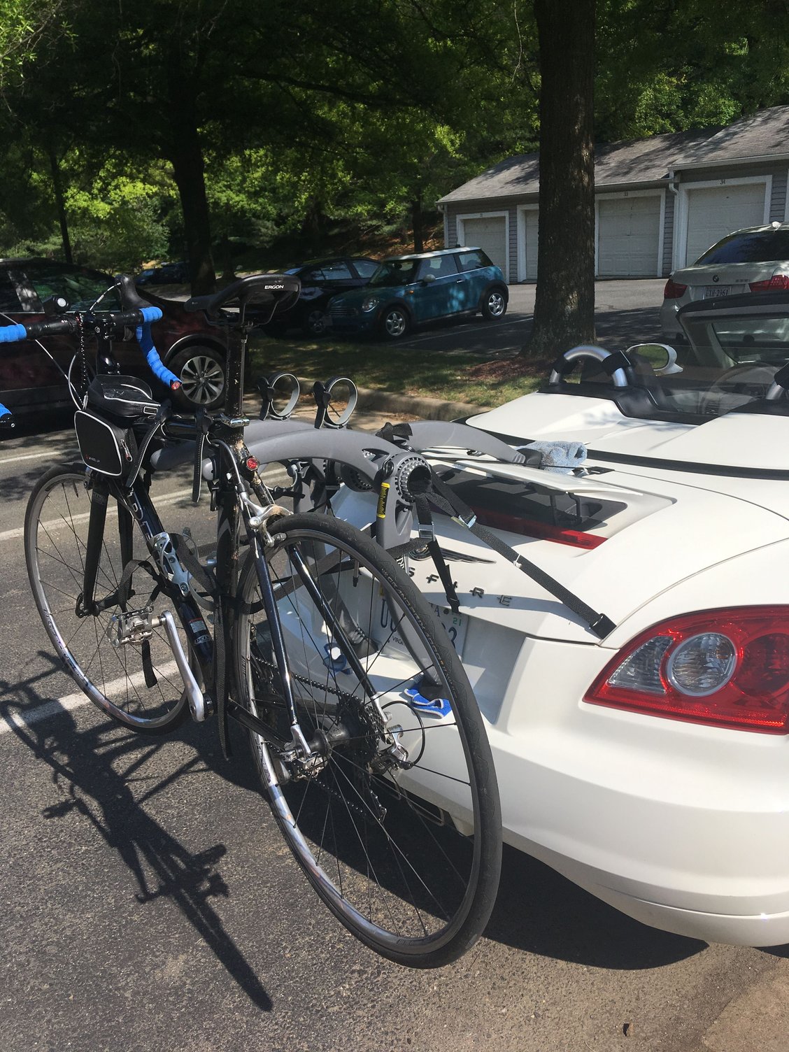 Bike Rack installation for Roadster (Bones 2bike
