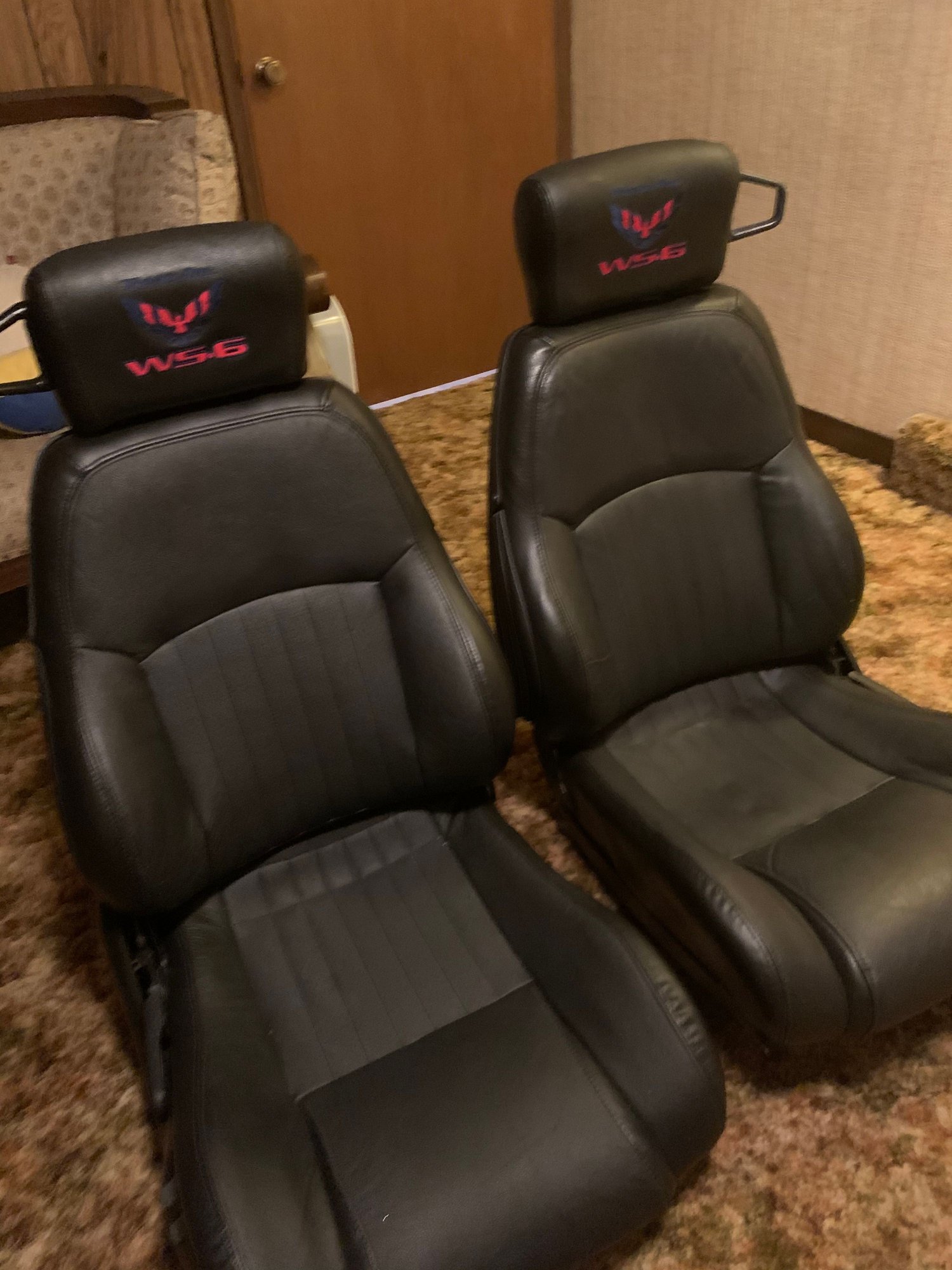 Leather trans am ws6 power seats 4th gen f body firebird, ws6, firehawk