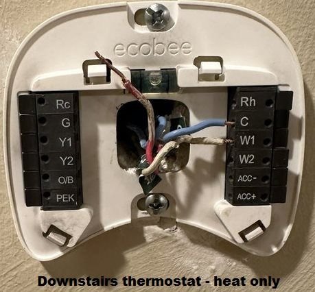2 wire thermostat install - DoItYourself.com Community Forums