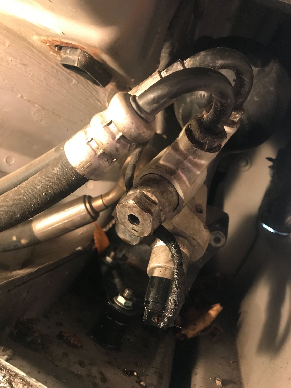 2003 SL55 ABC Pressure Relief Valve Leak Forums