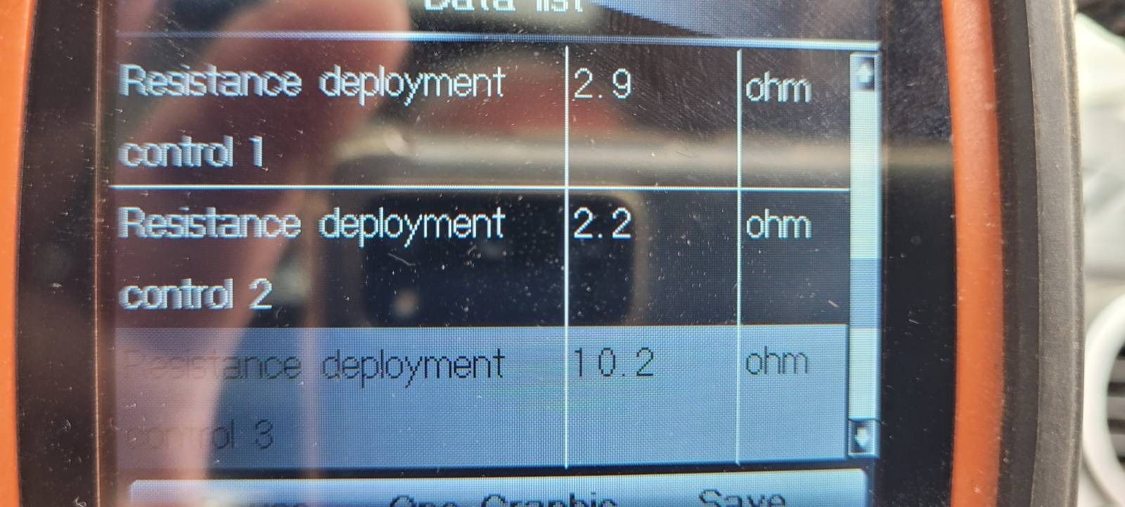 SRS/Airbag B00111B/P Passenger Frontal Stage 2 Deployment control