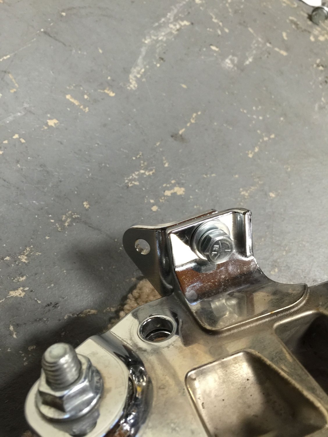Jiffy stand angle correction + spring relocation mod Harley Davidson