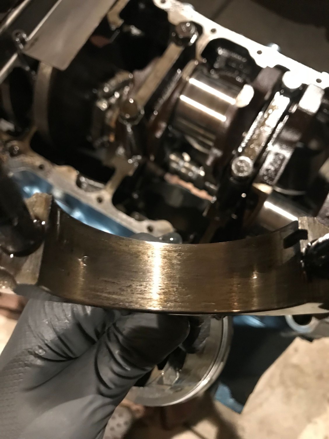 Boooo..spun rod bearing
