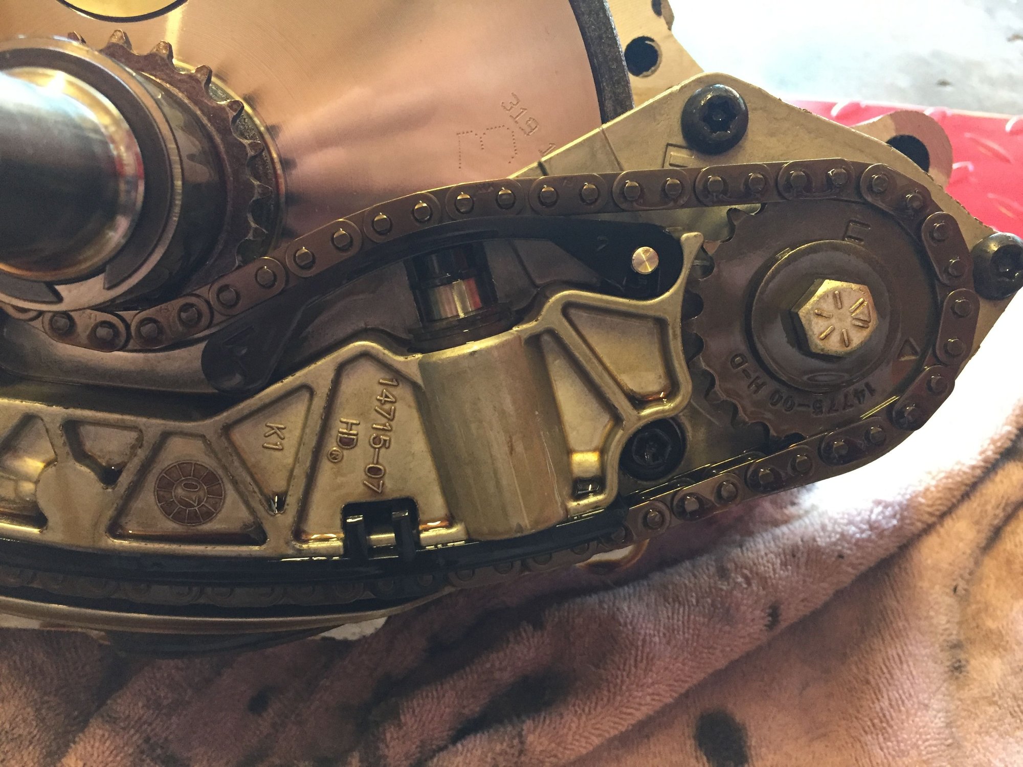 Primary chain adjustment Harley Davidson Forums