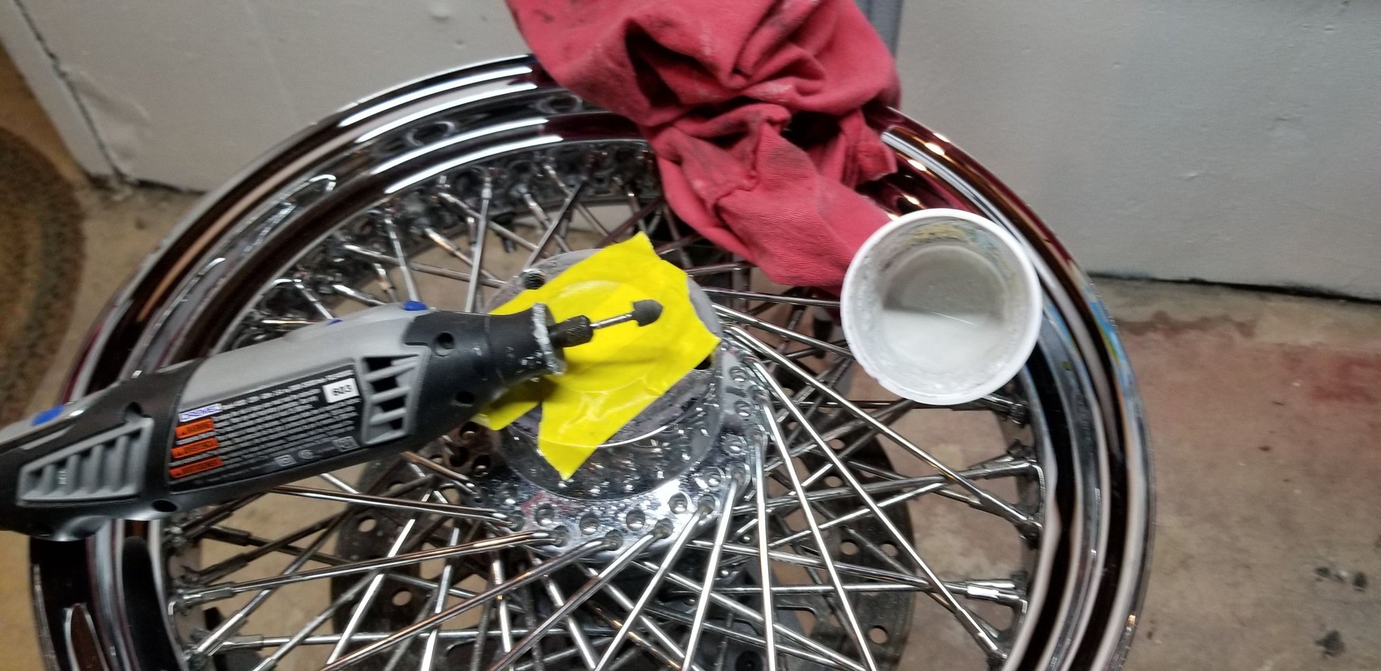 What to do when the tire is off of the wheel Harley Davidson Forums