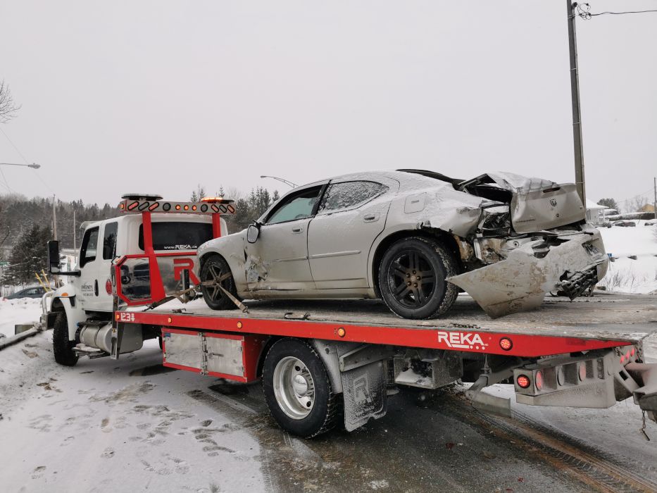Accident à CascapédiaSaintJules TVA CIMT CHAU