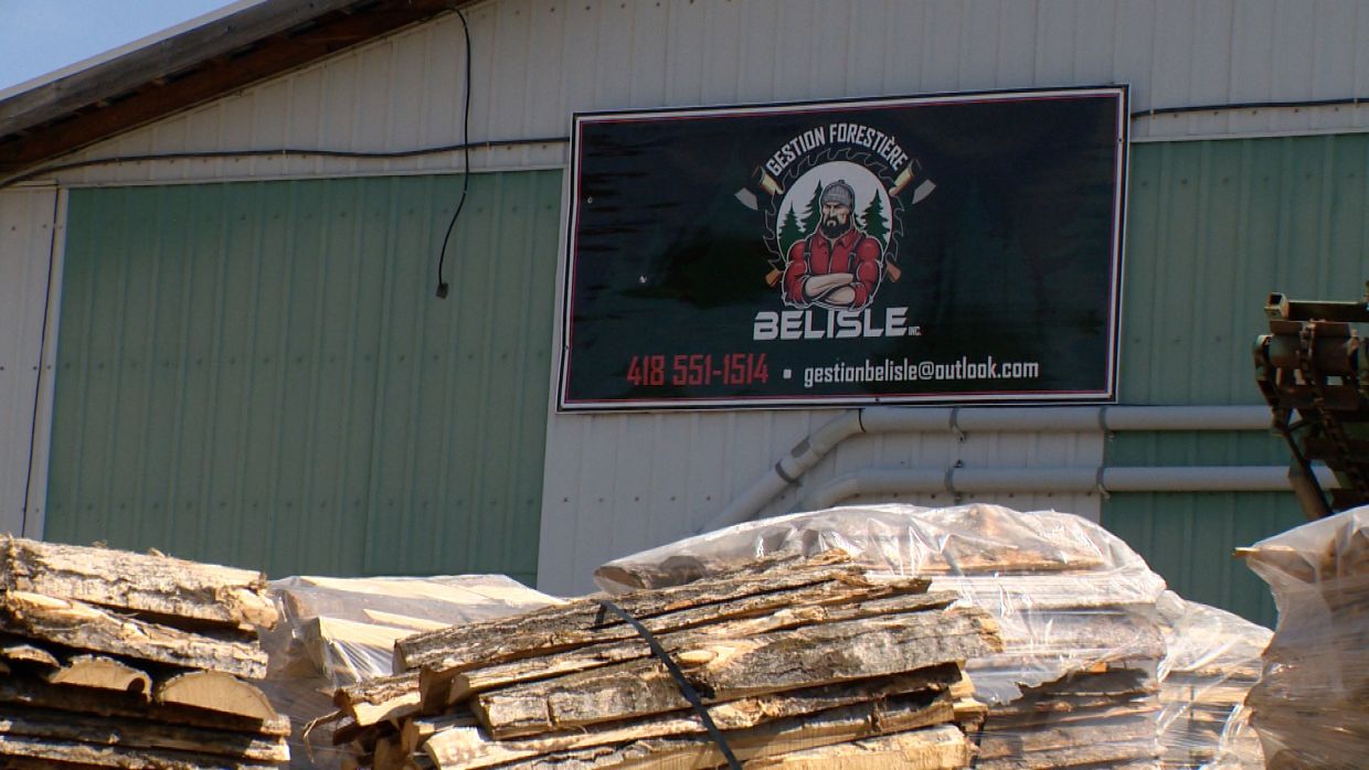 Début d'incendie dans un moulin de sciage à RivièreBleue TVA CIMT CHAU