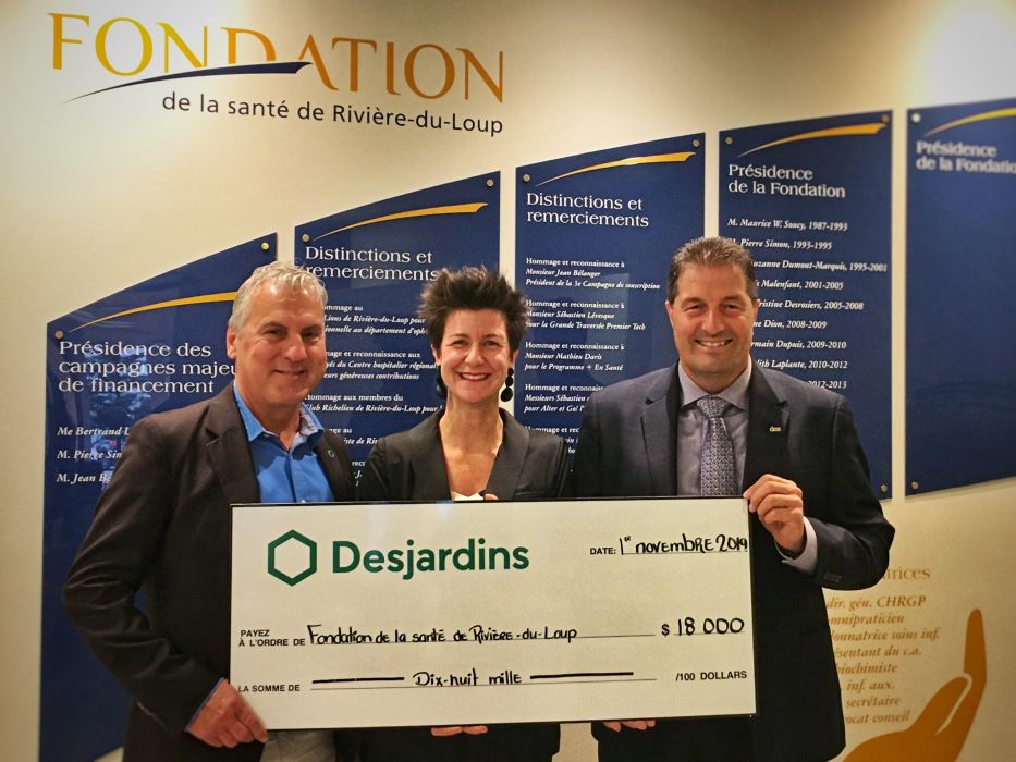 18 000 dollars pour la pédiatrie de l'hôpital de RivièreduLoup TVA