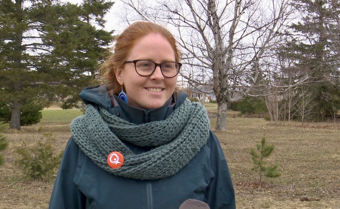 Catherine CyrWright candidate de Québec solidaire dans Bonaventure