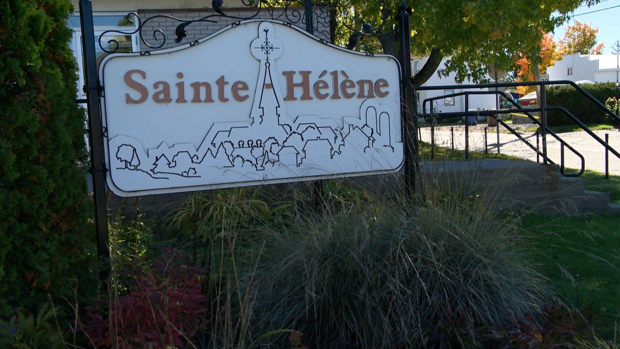 Entraves sur la route de l'Église Nord à SainteHélènedeKamouraska