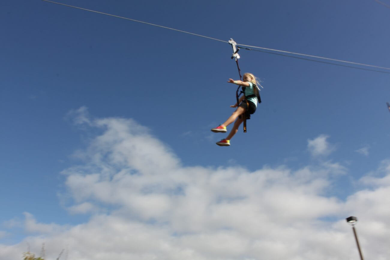 Mobile Zip Line Rentals Cincinnati Dayton Columbus OH