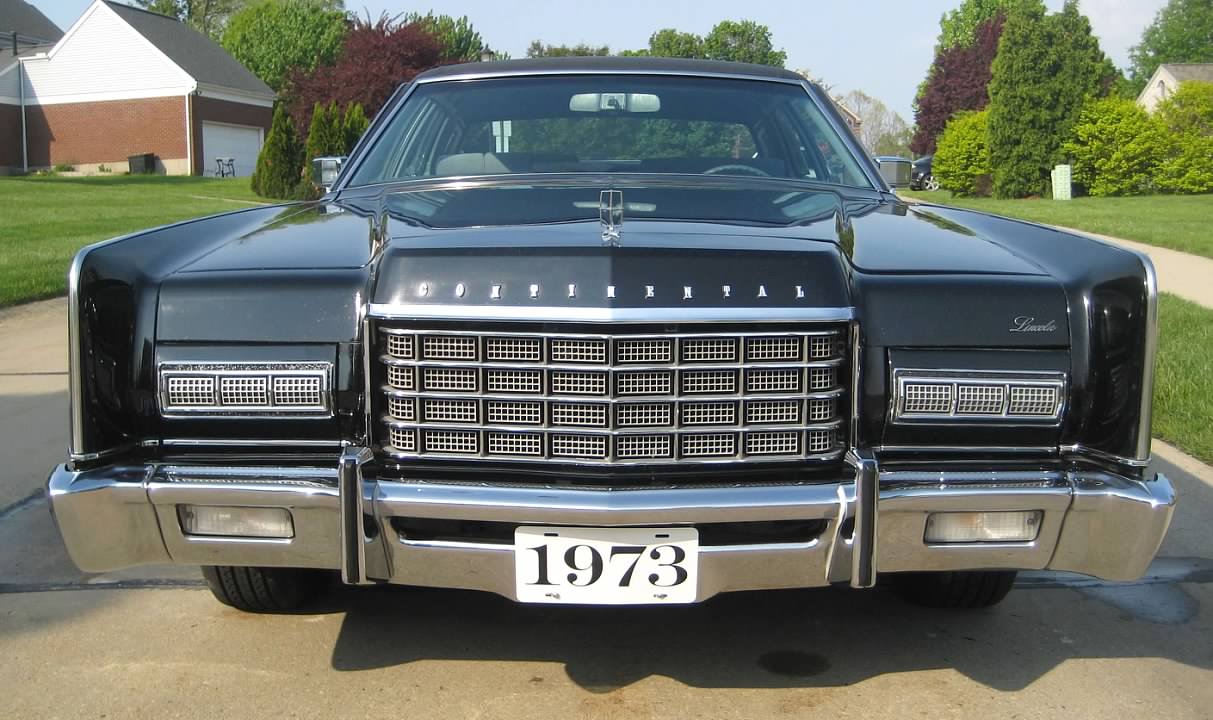 1973 Lincoln Continental Town Car 4 Door Sedan Cincinnati Classics