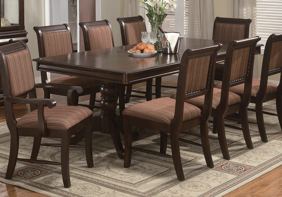 Overstock Dining Table Set Signature Design by Ashley 'Nola' Dark