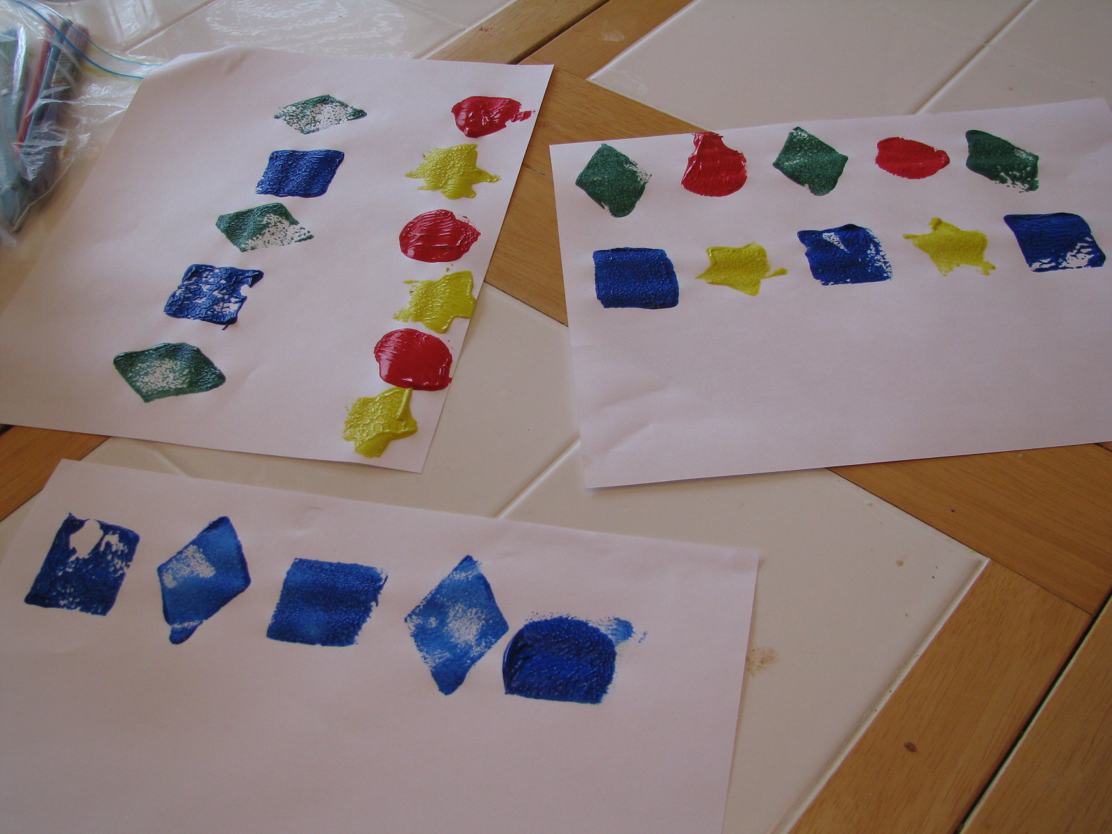 Quick Tip Tuesday Patterning with Sponges CincyNanny