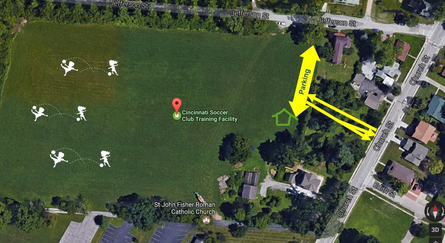 Our Fields Cincy SC Cincinnati Soccer Club