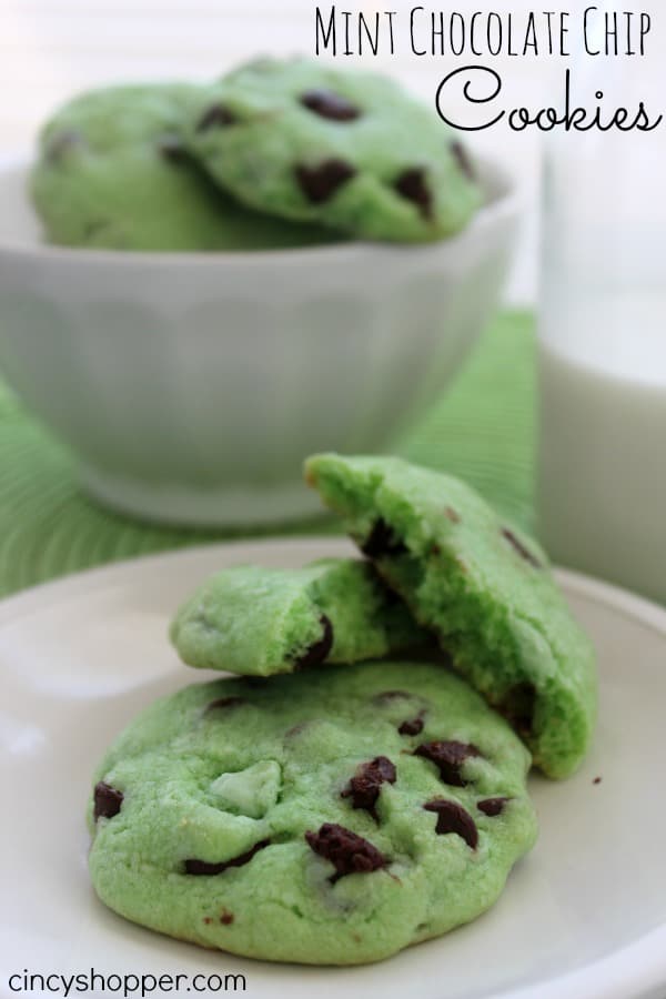 Mint Chocolate Chip Cookie Recipe