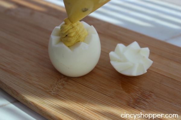 Easter Chicks Deviled Eggs