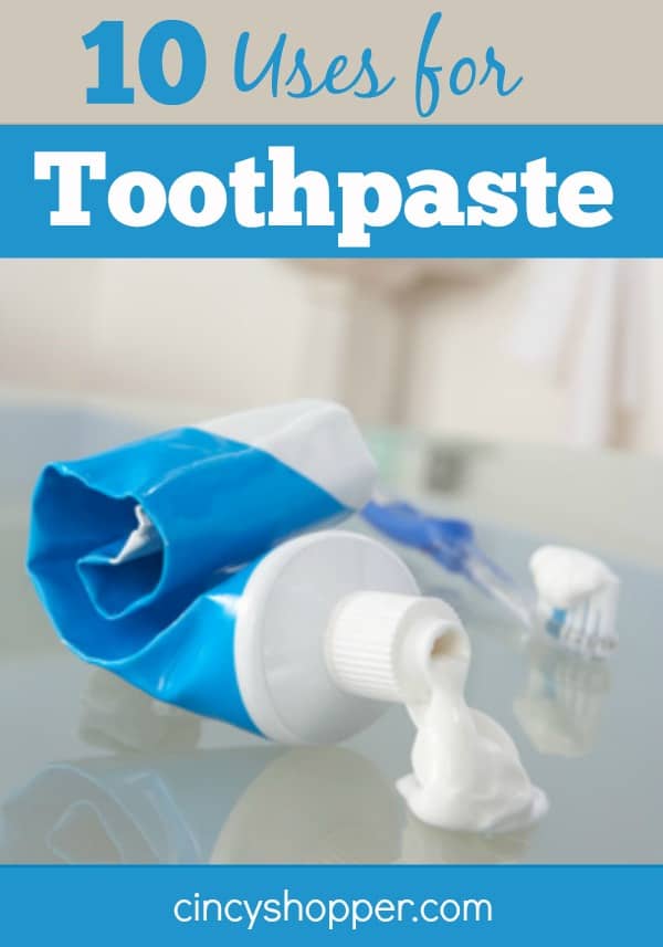 10 Uses for Toothpaste