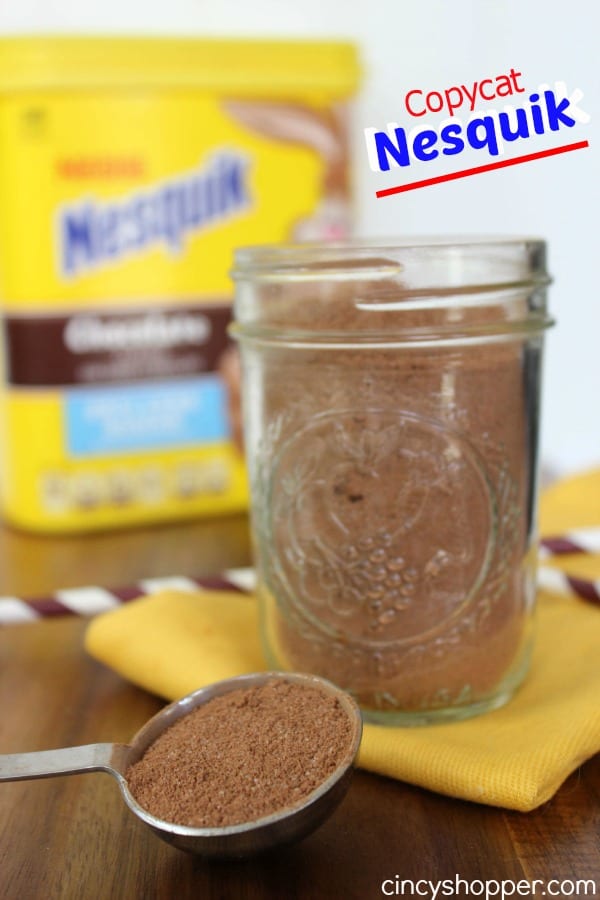 can you mix nesquik with water