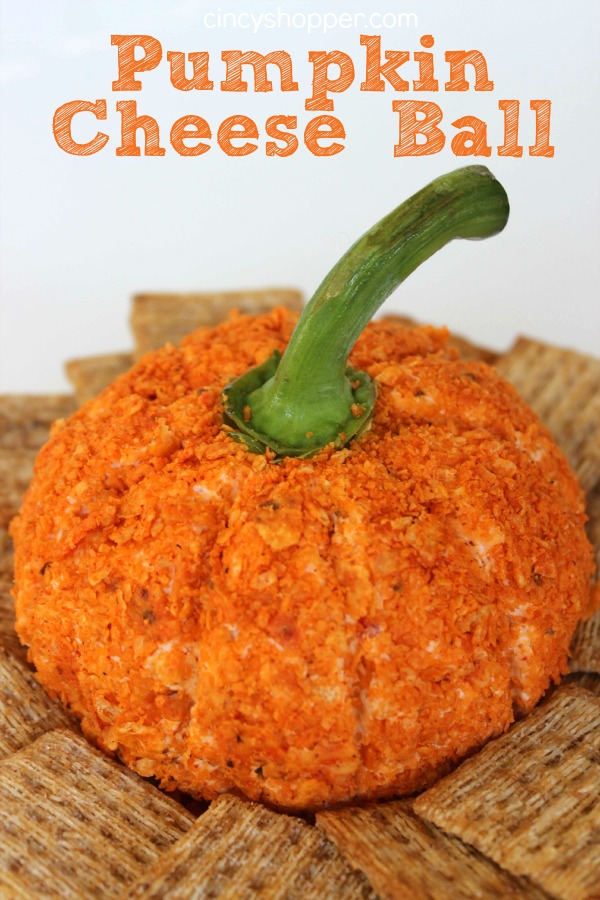 Nacho Pumpkin Cheese Ball Recipe