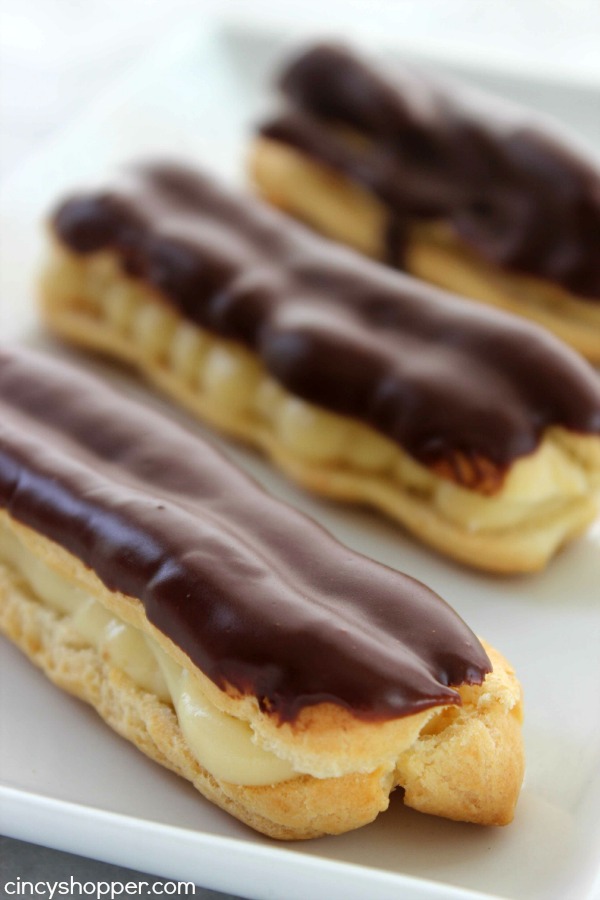 Homemade Eclairs