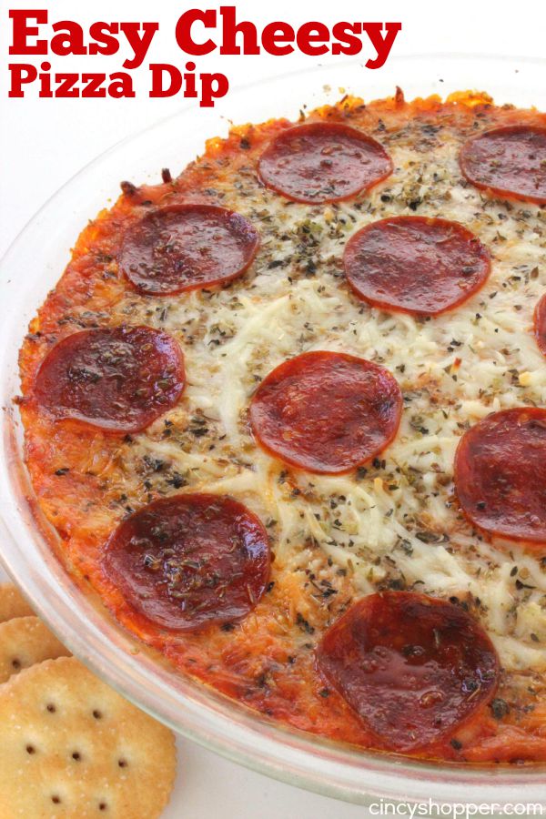 Easy Cheesy Pizza Dip