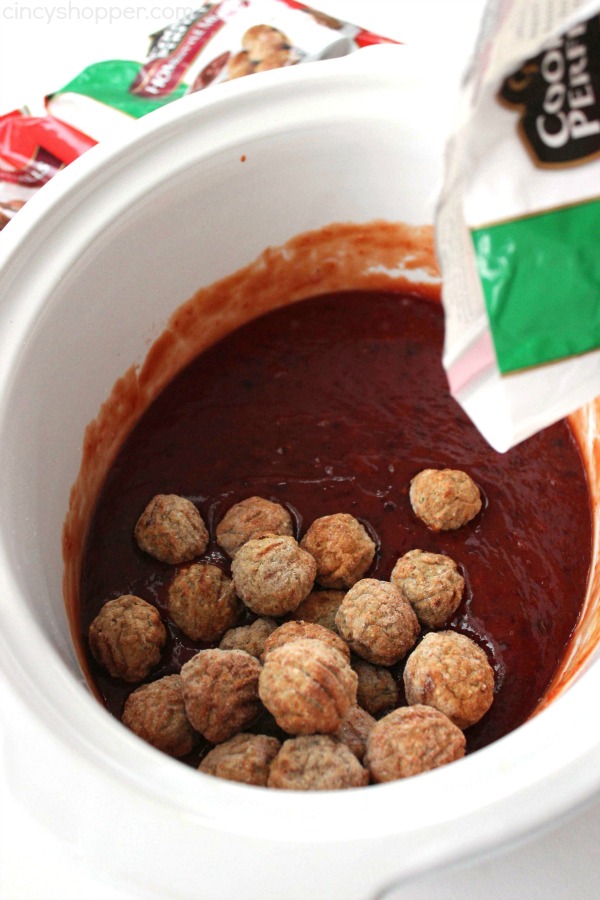 Slow Cooker Party Meatballs