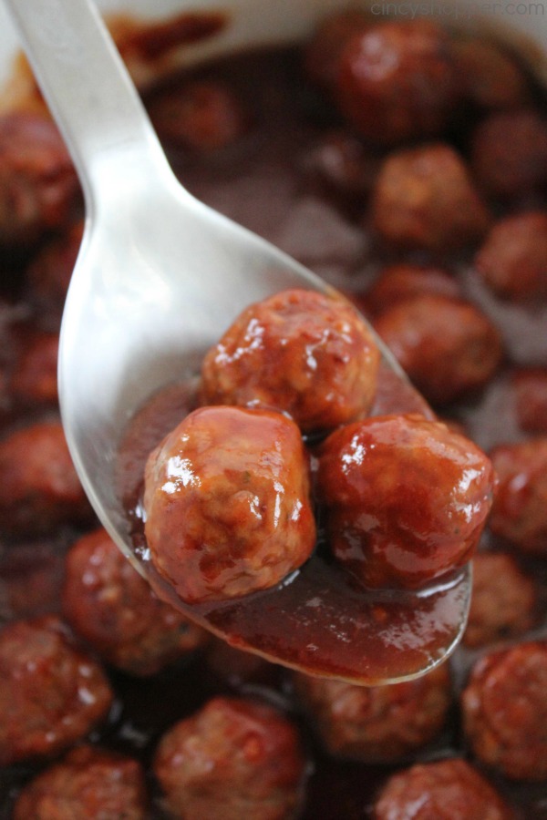 Slow Cooker Party Meatballs