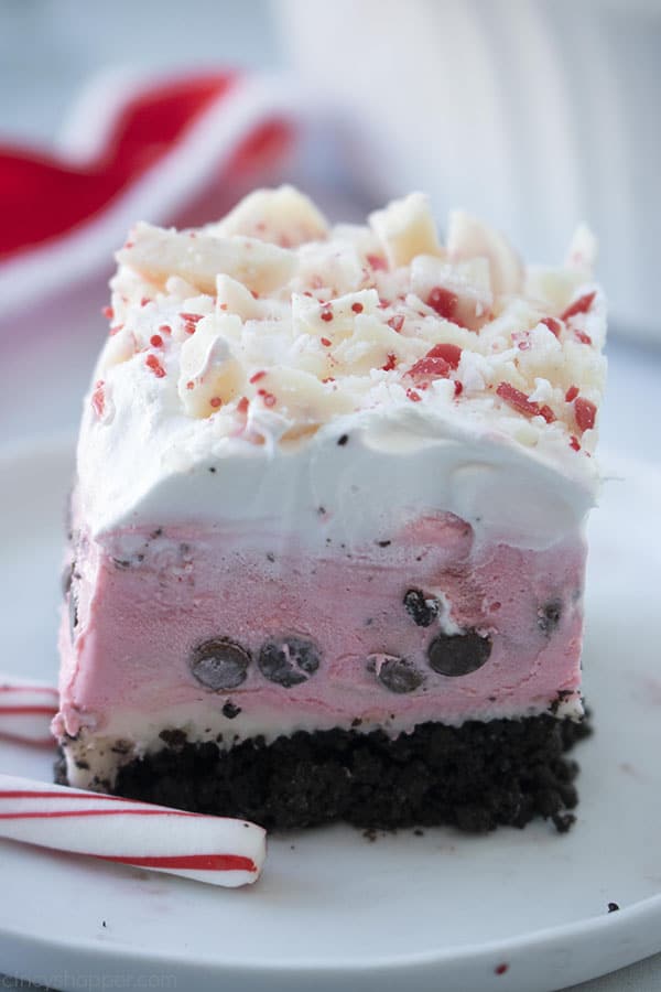No Bake Peppermint Layered Lush