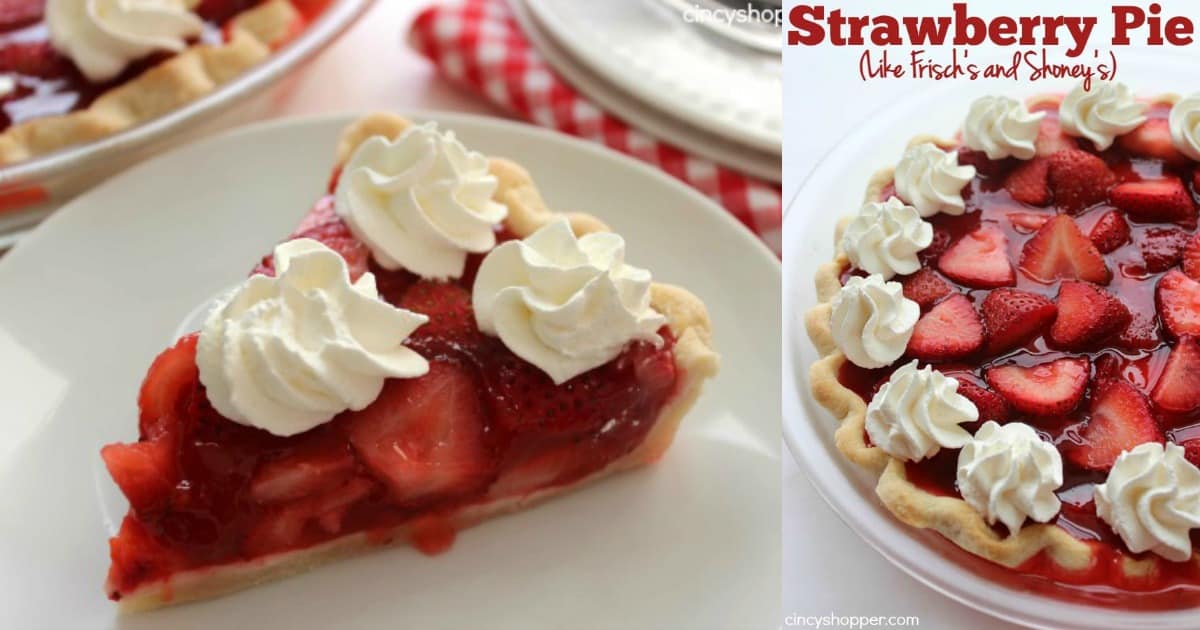 Bobs Big Boy Strawberry Pie Recipe