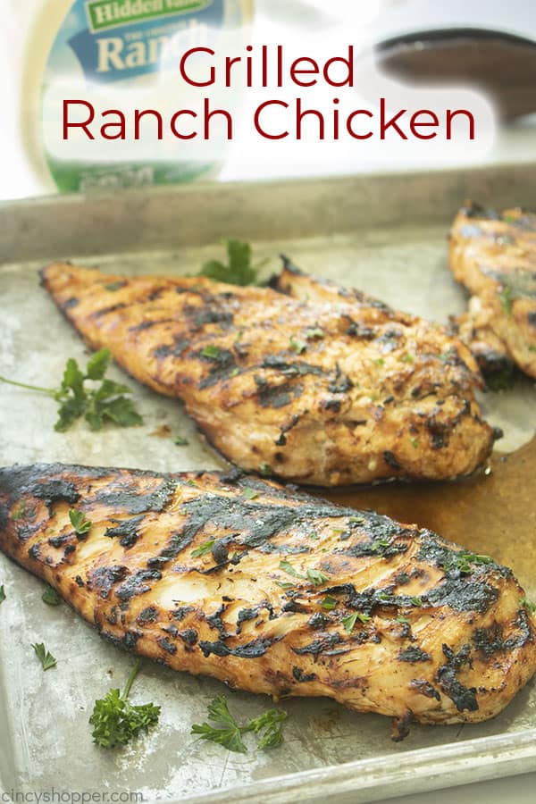 Grilled Ranch Chicken