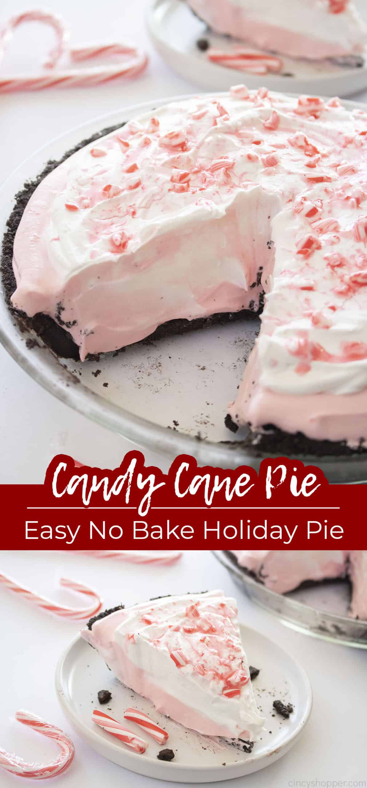 Candy Cane Pie