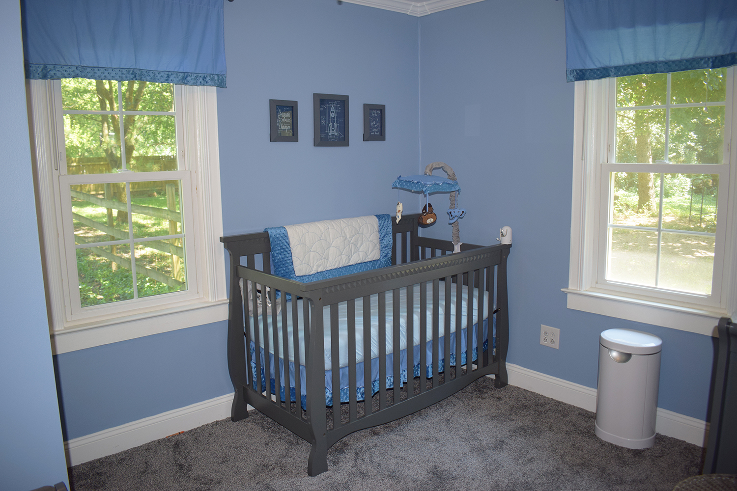 Boys Room Crib View