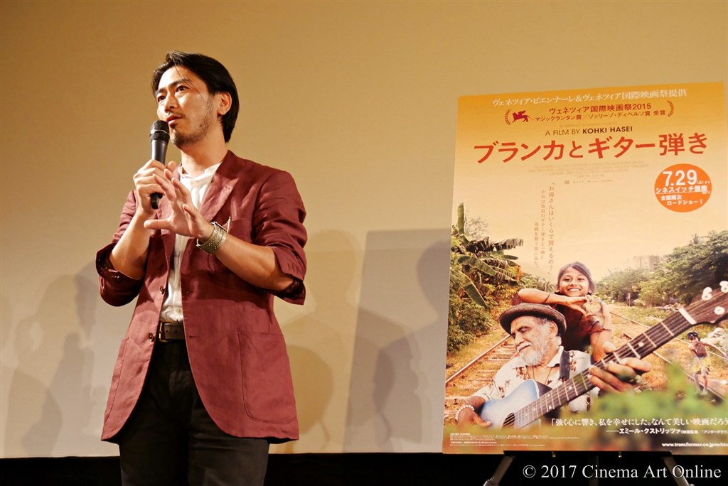 映画『ブランカとギター弾き』主演サイデル・ガブテロ来日トークイベントレポート Cinema Art Online